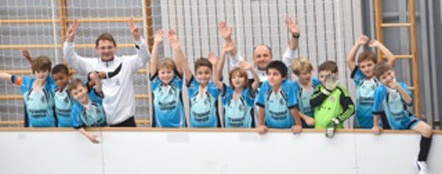 Zebra-Kids gewinnen Hallenmeisterschaft